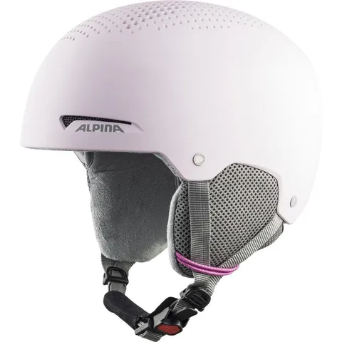 Alpina A9225 Casco da Sci, Light-Rose Matt, 48-52 cm