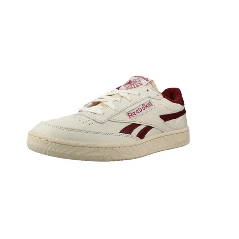 Reebok Unisex Club C Revenge Vintage Sneaker, Vintagechalk/Paperbianco/Classicburgundry