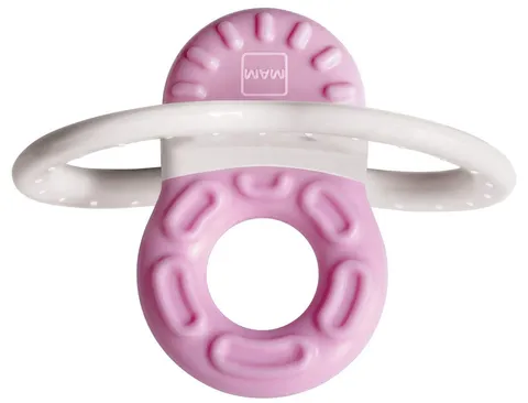 MAM Bite & Relax Anello Dentizione 2+ Mesi Rosa