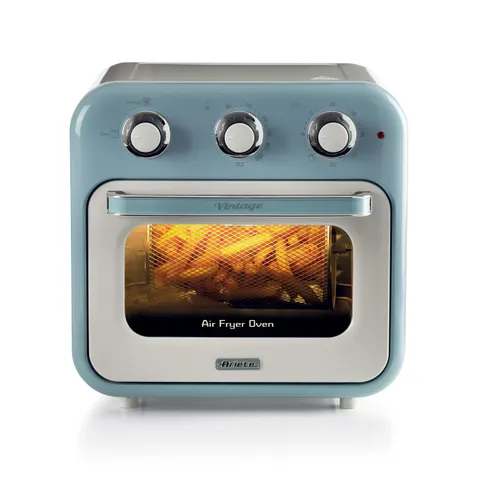 Ariete 4632 Friggitrice ad aria e forno Vintage, 1400W, 2in1, Capacità 16L, Accessori