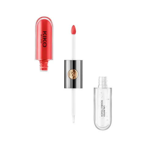 KIKO Milano Unlimited Double Touch 115 | Rossetto Liquido In 2 Step, Finish Luminoso