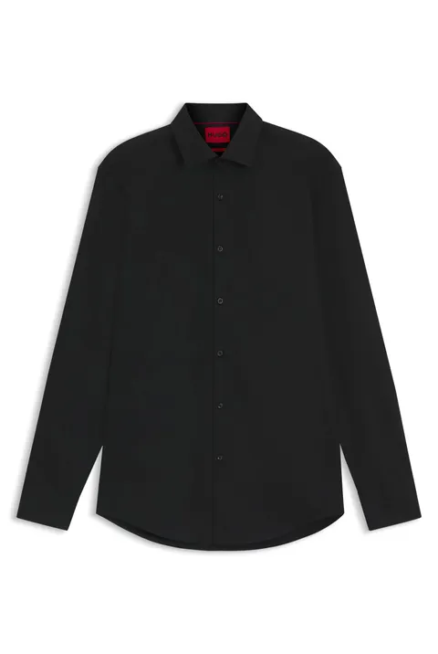 HUGO Kenno, Camicia, Nero (Black 001), 44, da Uomo