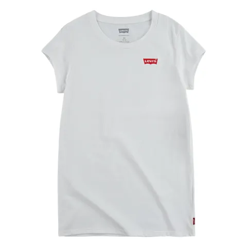Levi's LVG SS Batwing TEE, T-shirt Bambine e ragazze, Bianco, 4 anni