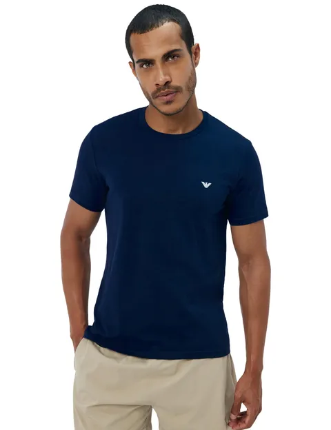 T-Shirt da Uomo Endurance a Girocollo, Confezione da 2, Blu, M