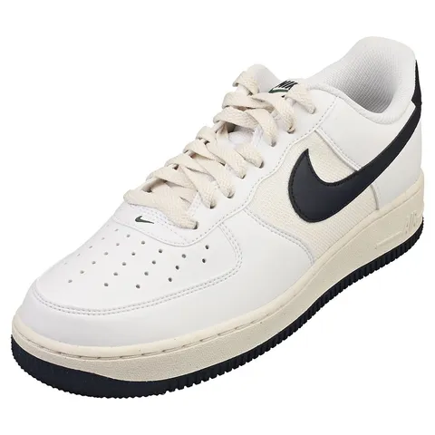 Nike HF4298 Nike Air Force 1 '07 Uomo, White/Obsidian-Fir-Phantom EU 39
