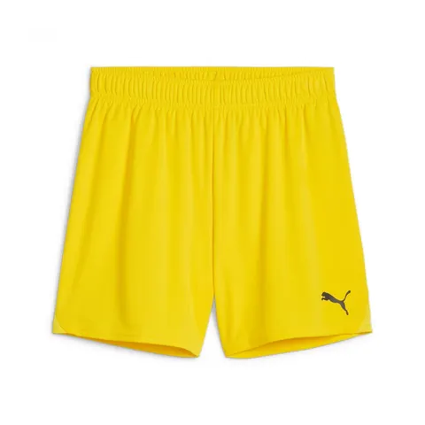 PUMA teamGOAL Shorts Wmns - Pantaloncini in Maglia Adulti Unisex, Faster Yellow-PUMA