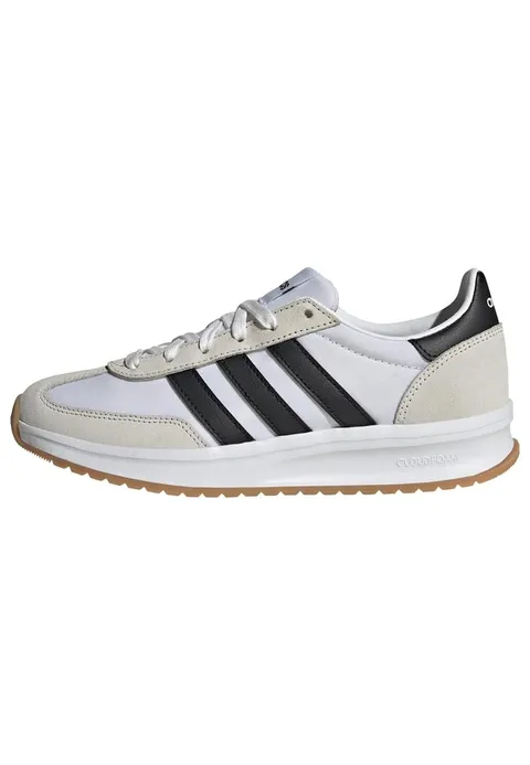 adidas Donna Run 70S 2.0 Shoes, Cloud White/Core Black/Grey One, 44 EU