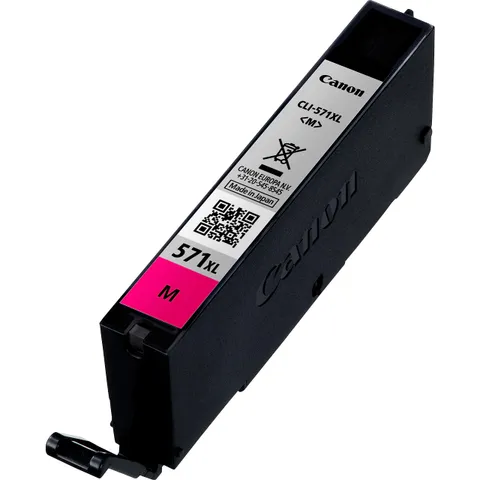 Canon CLI-571XL M - Cartuccia certificata Formato XL - Magenta - Imballaggio Cartone Riciclabile