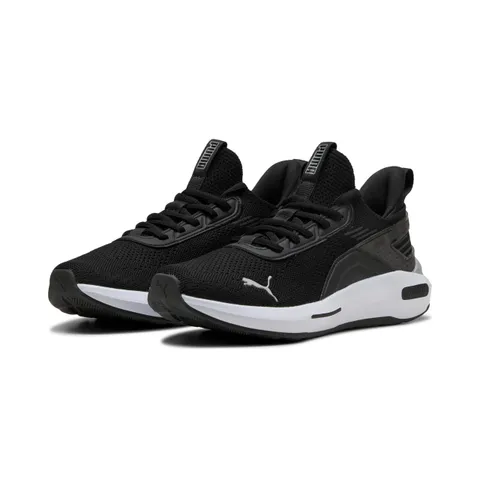 Puma Scarpe da Corsa Softride Enzo 5 Hype Unisex, Puma Black Puma White Puma Silver, 42 EU