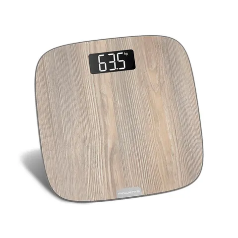Rowenta BS1600 Origin Bilancia Pesapersone Digitale, 31x31 cm, Max 160kg, Design