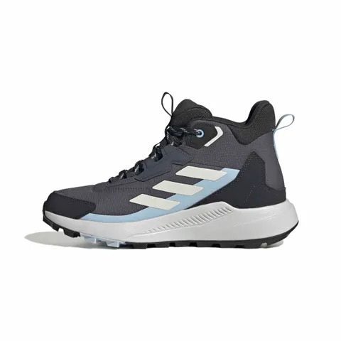 adidas Donna Terrex Anylander Mid Rain.RDY Hiking Shoes, Crystal Sky/Chalk White/Semi