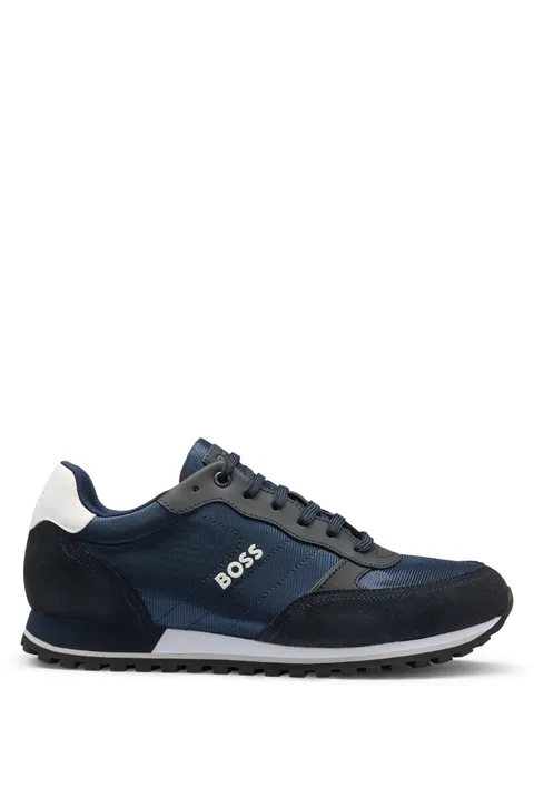 BOSS Uomini Parkour-L_Runn_NY_N Sneaker Blu 41 EU