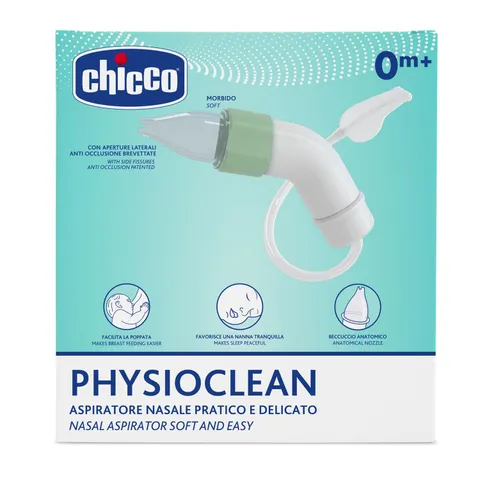 Chicco PhysioClean Kit Aspiratore Nasale Neonato 0m+