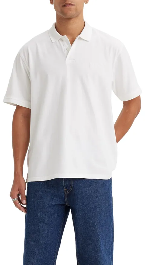 Levi's Camicia da Uomo Vintage Fit, Bianco, XL