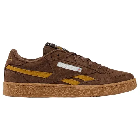 Reebok Unisex Club C Revenge Vintage Sneaker, Simplebrown/Trophygold/Gum, 36 EU