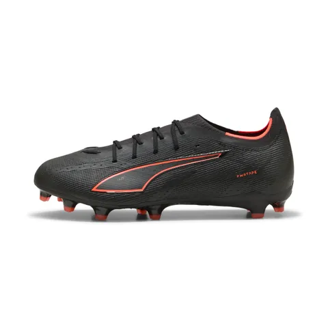 PUMA Ultra 6 PRO FG/AG - Scarpe da Calcio Unisex, Colore: Nero e Rosso, Numero 39, Puma