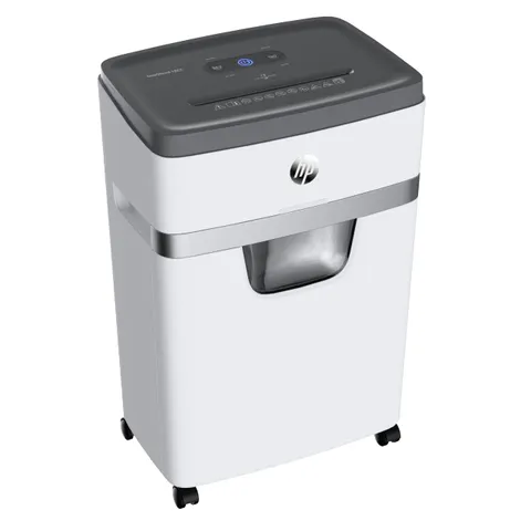 HP Distruggi documenti OneShred 18CC, Taglio croce, 25 litri, bianco