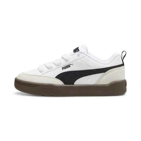 Puma Park Lifestyle OG Sneaker, Unisex Bianco, Nero-Grigio Vapore, 42, Puma White Puma