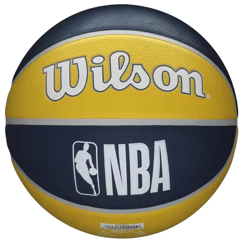 Wilson Pallone da Basket NBA TEAM Tribute BSKT, Utilizzo Outdoor, Gomma, Misura 7