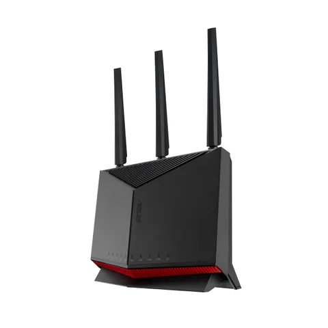 ASUS RT-BE86U Router Dual-band WiFi 7 Router, Per Modem Operatore e ONT, Supporta 4096-QAM, Multi-link operation, Supporto AiMesh, Network Security Inclusa, VPN, Guest Network Pro