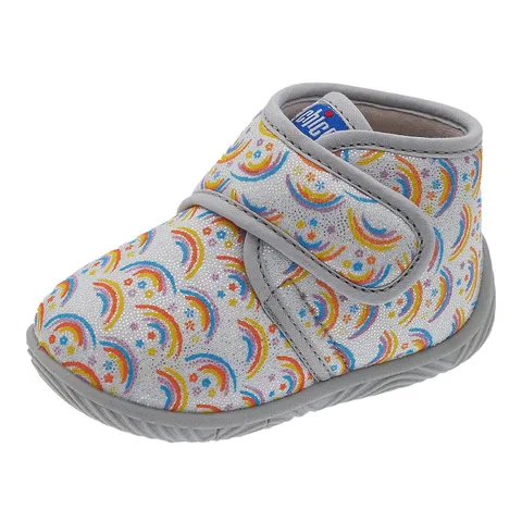 Chicco Pantofola casa e asilo (1), Bambina e ragazza, Multicolor, 18, Designed in Italy