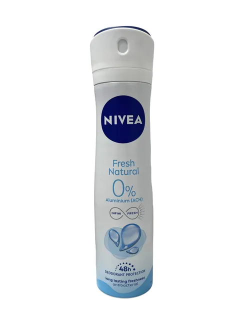 Nivea Fresh Natural Deodorante Spray in confezione da 6 x 150 ml, Deodorante