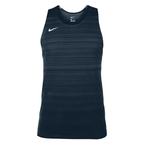 Nike NT0300-451 Mens Nike Stock Dry Miler Singlet Canottiera Uomo Navy Taglia XL