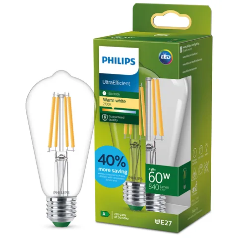 Philips Classic LED Bulb E27 Warm White