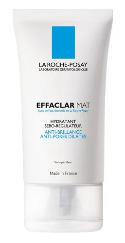 La Roche Posay Effaclar Mat, Crema Idratante Seboregolatrice, Per Pelli Grasse, Azione
