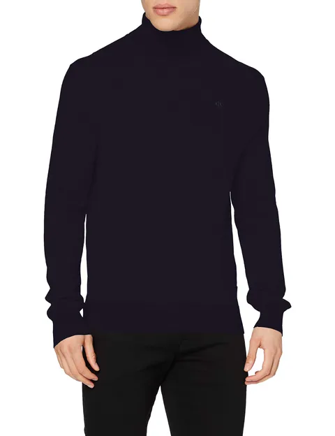 Armani Exchange 8nzm3c, Dolcevita, Uomo, Blu (Navy 1510), S