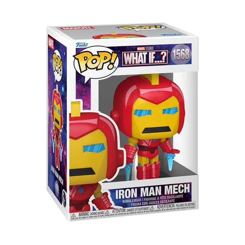 Funko Pop! Marvel: What If - Iron Man- Figura in Vinile da Collezione - Idea Regalo