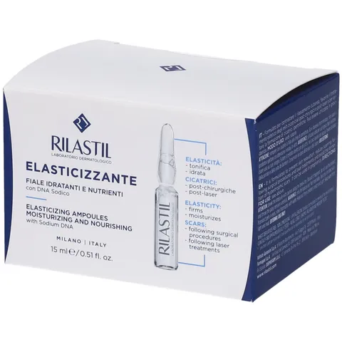 Rilastil Fiale Elasticizzante, Trattamento delle Cicatrici, Viso e Corpo Idratanti e