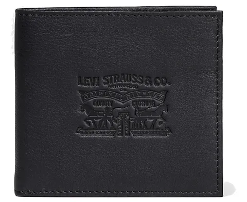 Levi's Vintage Two Horse Bifold, Portafoglio, Uomo, Nero (Regular Black), 2 X 10 X 11