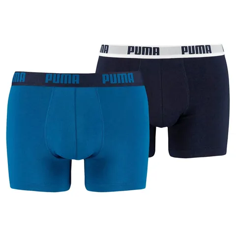 PUMA Everyday Basic Boxers 2p, Biancheria Intima Uomo, True Blue, M