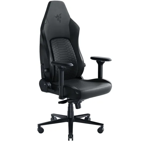 Razer Iskur V2 - Sedia da gioco con supporto lombare adattivo (pelle sintetica EPU