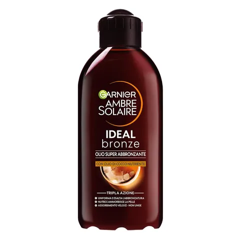 Garnier Ambre Solaire Olio Abbronzante, Per un'Abbronzatura Intensa, Non Appiccica