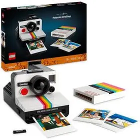LEGO Ideas Fotocamera Polaroid OneStep SX-70 Kit Vintage di Costruzione per Adulti