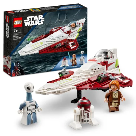 LEGO Star Wars Jedi Starfighter di Obi-Wan Kenobi, Modellino da Costruire di Astronave