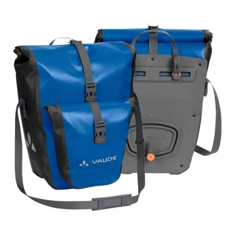 Vaude Aqua Back - Borsa per Bicicletta, 2 Borse per la Ruota Posteriore (2 x 24 l)
