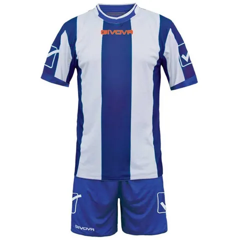 Givova KIT Catalano MC Azzurro/Bianco Tg. M