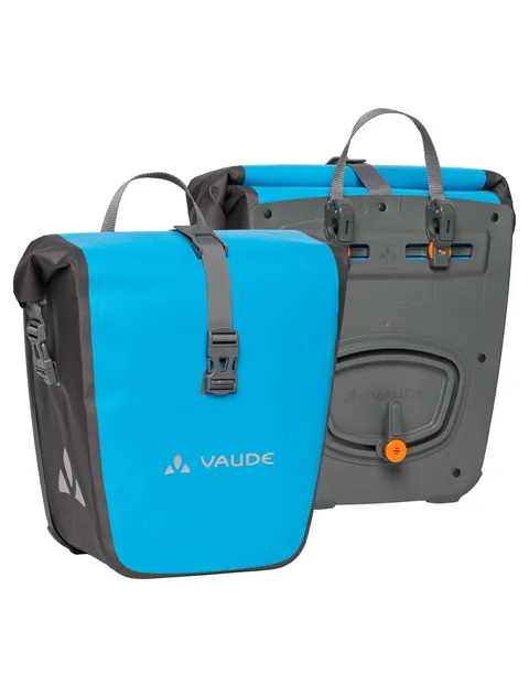 Vaude Aqua Front - Borse per bicicletta, 2 borse per ruota anteriore (2 x 14 l)