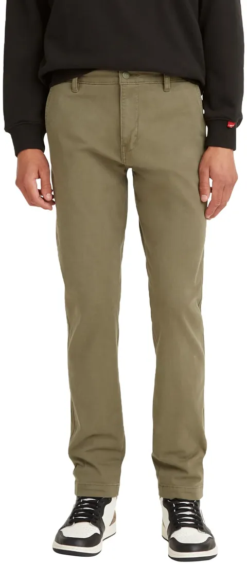 Levi's XX Chino Standard II, Pantaloni Uomo, Bunker Olive Shady Gd B, 30W / 34L