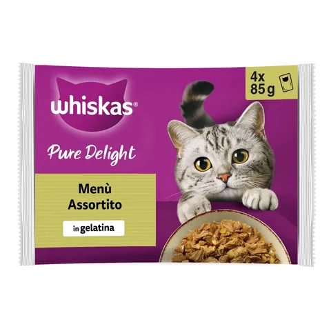 Whiskas Pure Delight Menu Assortito Gatto 1+ Anni