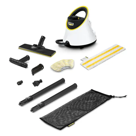 Kärcher Pulitore a Vapore SC 2 Deluxe, Serbatoio 1 l, Pressione del vapore 3,2 bar, Tempo