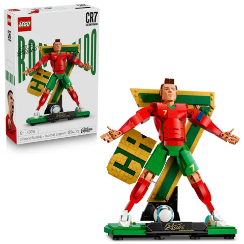 LEGO Editions Cristiano Ronaldo - Leggenda del Calcio Giocattolo - Kit Modellismo Action