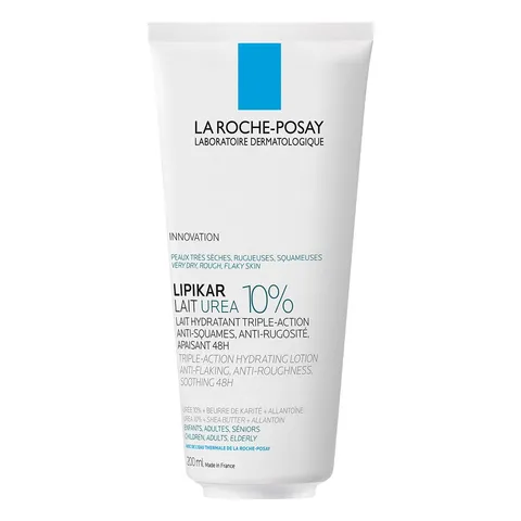 La Roche-Posay Lipikar, Latte Corpo Idratante, Per Pelle Secca e Desquamata, Azione