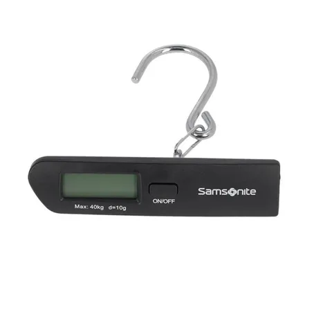 Samsonite Global TA - Bilancia digitale per bagagli con gancio, display LCD preciso