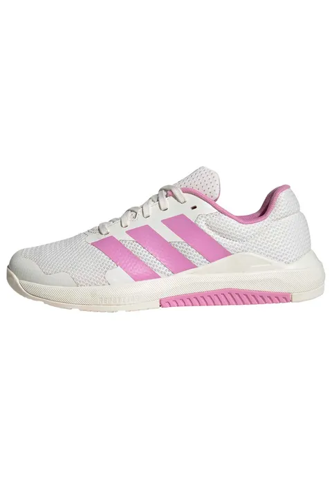 adidas Donna Dropset Base Training Shoes, Chalk White/st Tropic Bloom/st Tropic Bloom, 39