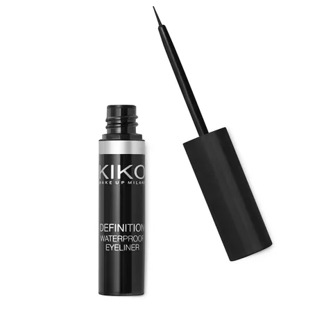 KIKO Milano Definition Waterproof Eyeliner | Eyeliner Liquido Con Formula Resistente