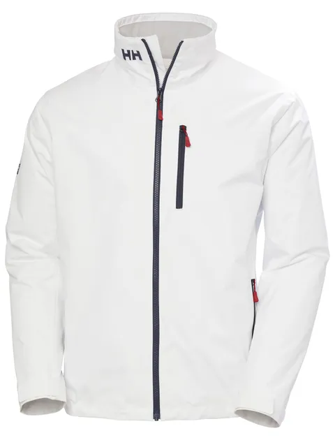 Helly Hansen Men's Crew Midlayer Jacket, White 2.0, L